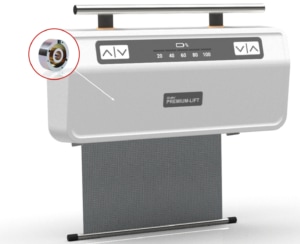 Bauteil für Badewannenlift